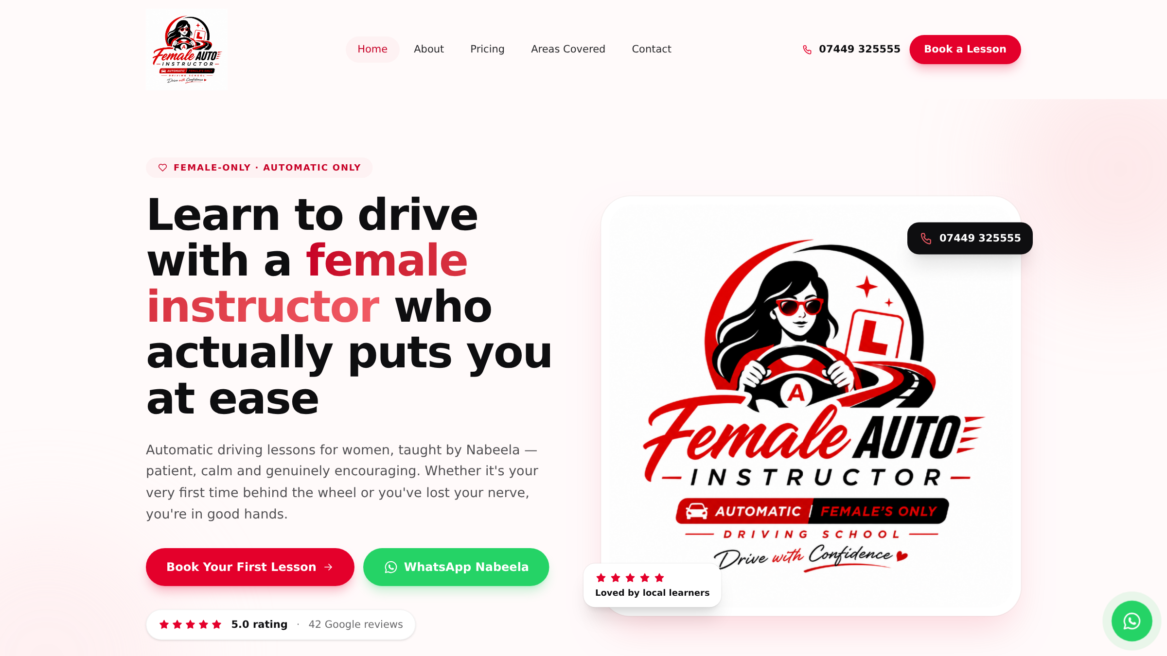 Automatic Female's Only Driving School